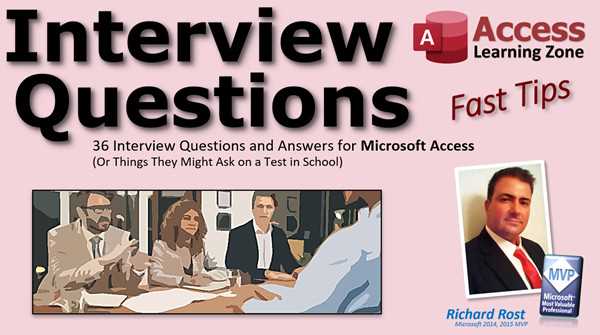 microsoft access test questions and answers