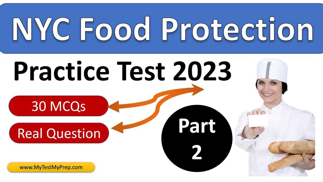 food safety practice test questions and answers