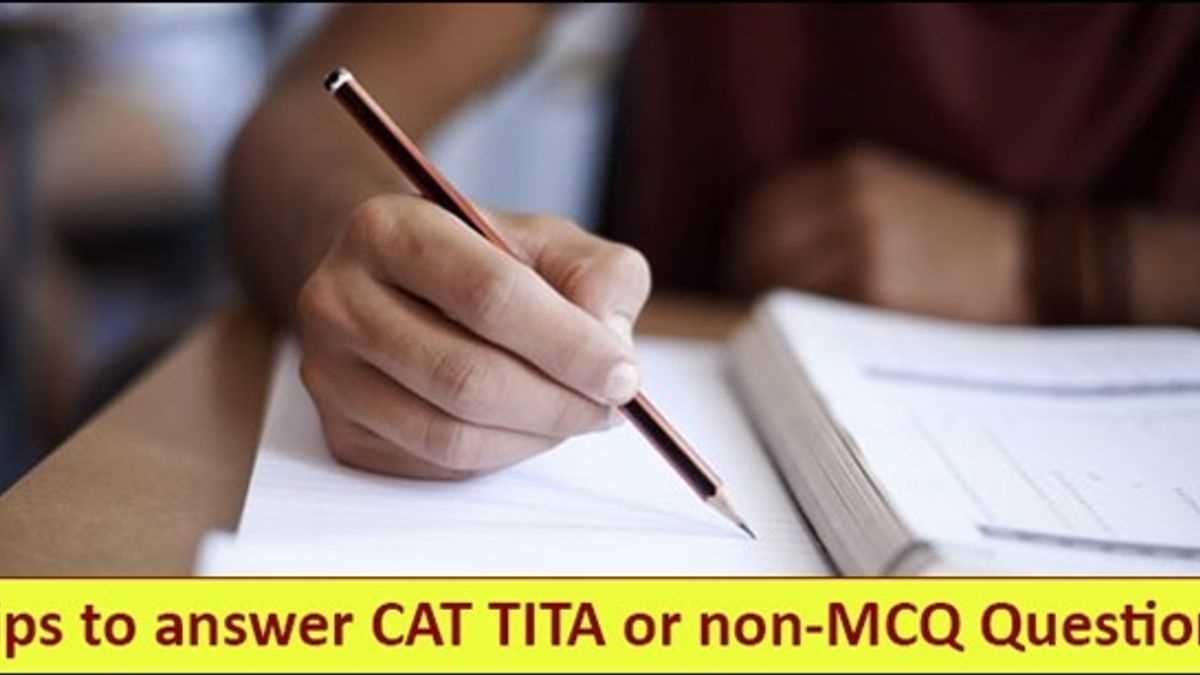 cat exam questions with answers