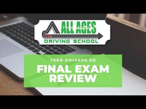 flvs drivers ed final exam