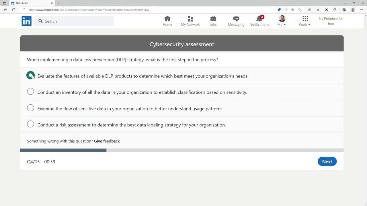 cybersecurity foundations linkedin learning exam answers