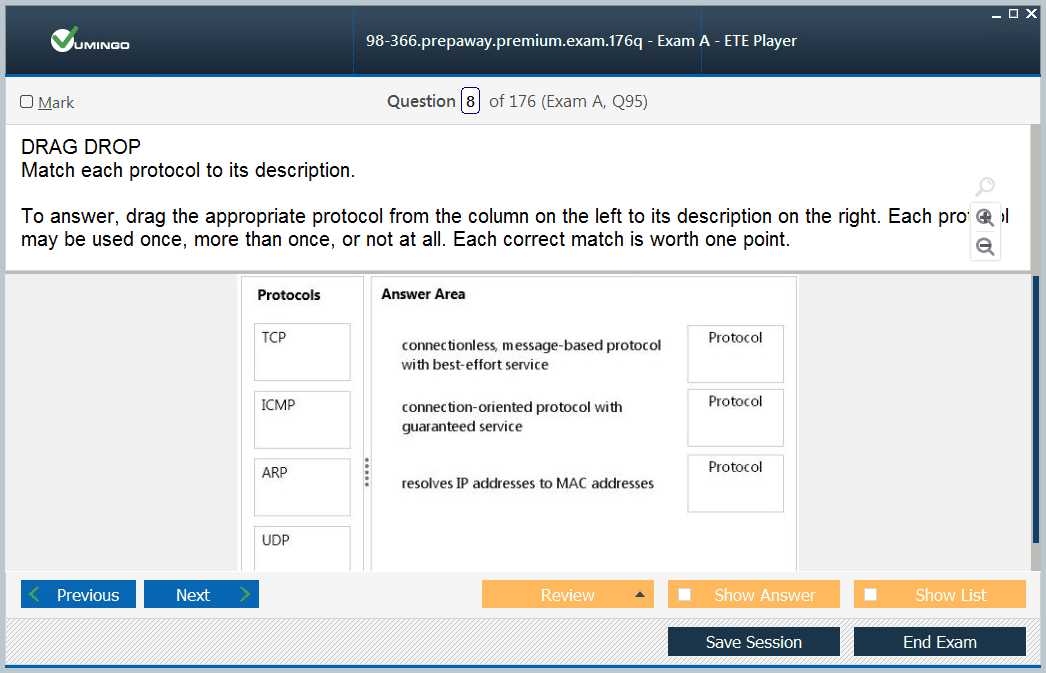 mta networking fundamentals exam 98 366 answers