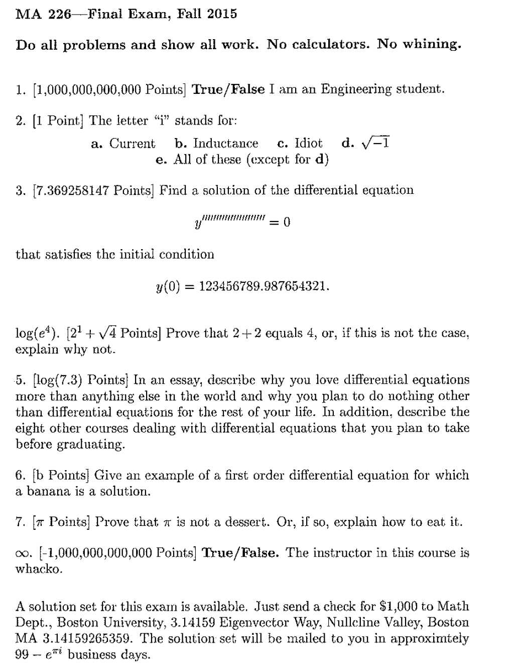 is 0700 b final exam answers