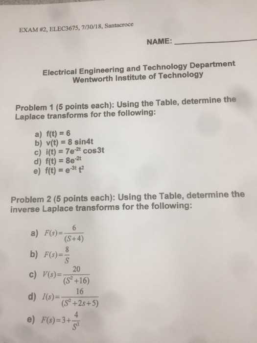 electrical technology exam questions and answers