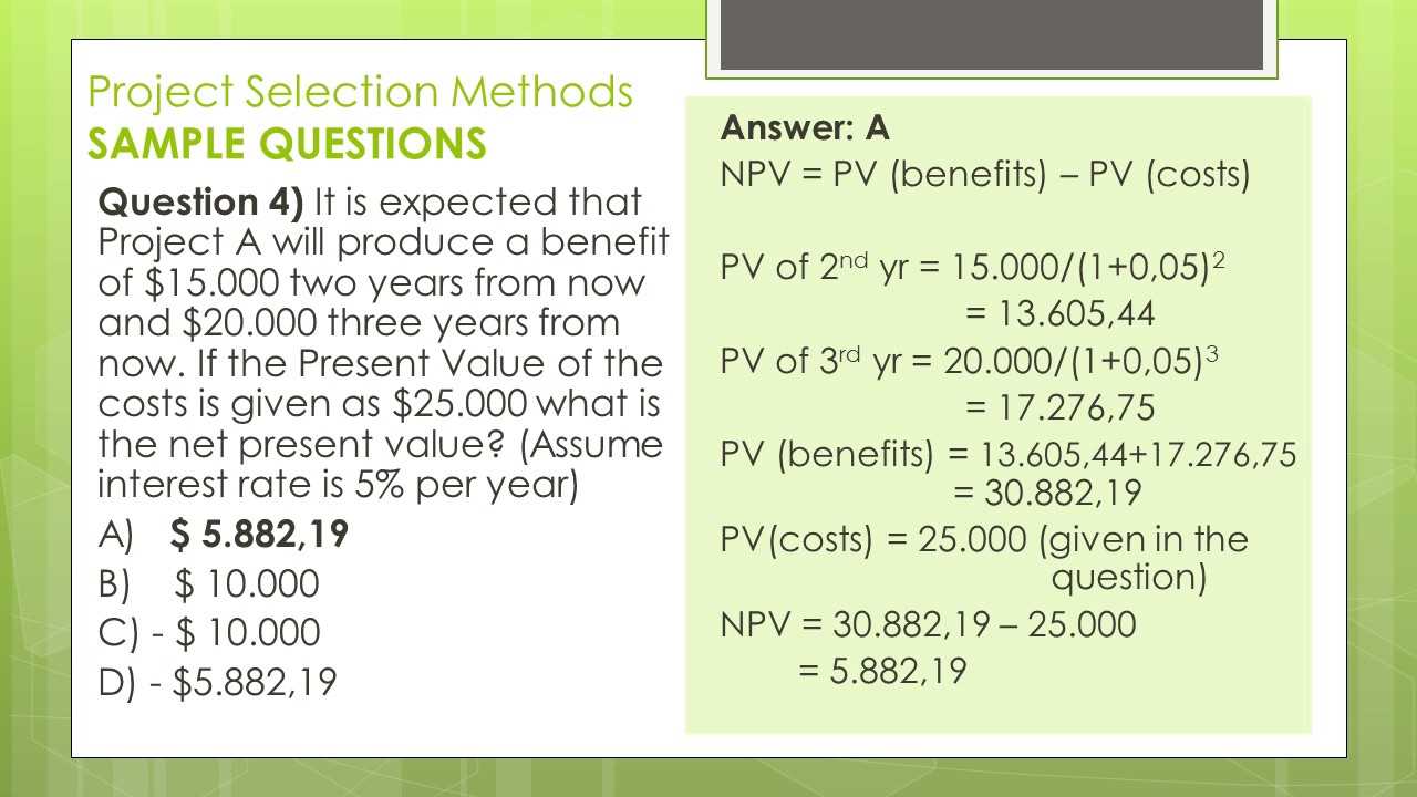 pmp sample exam questions and answers