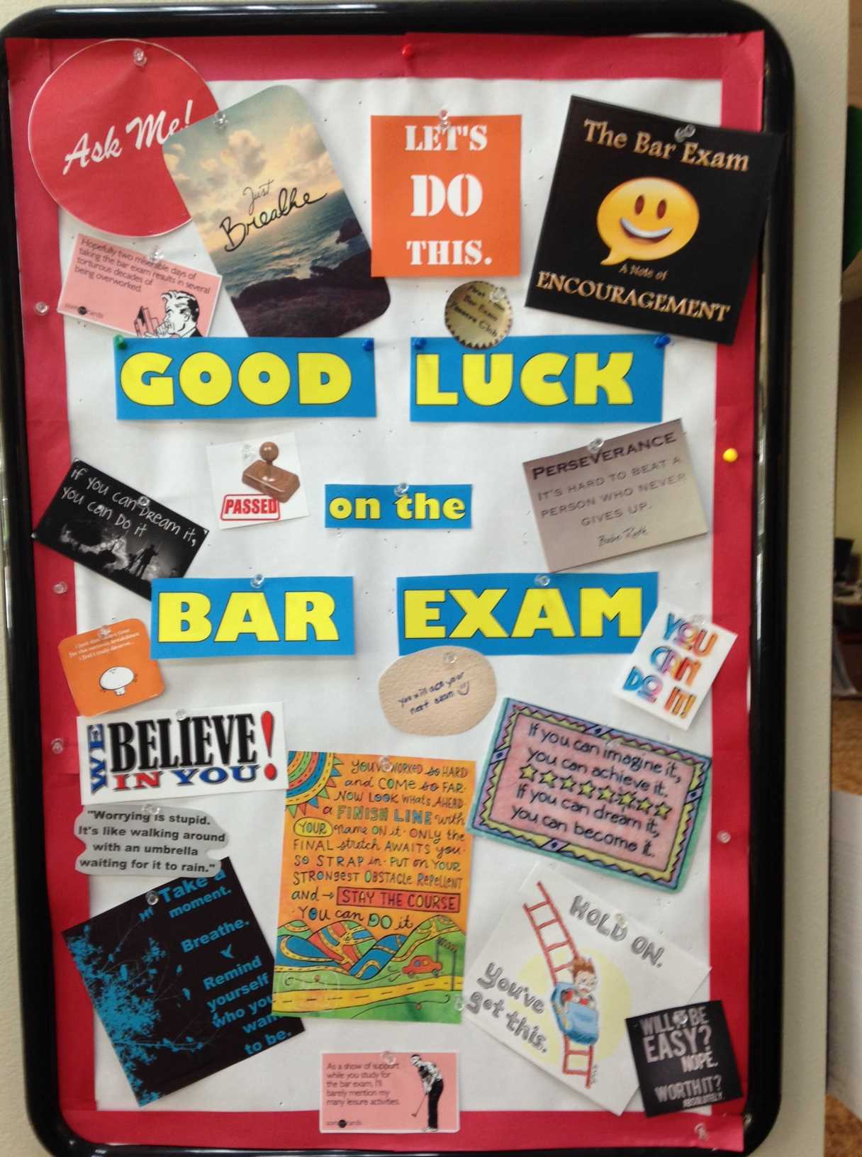 bar exam message board