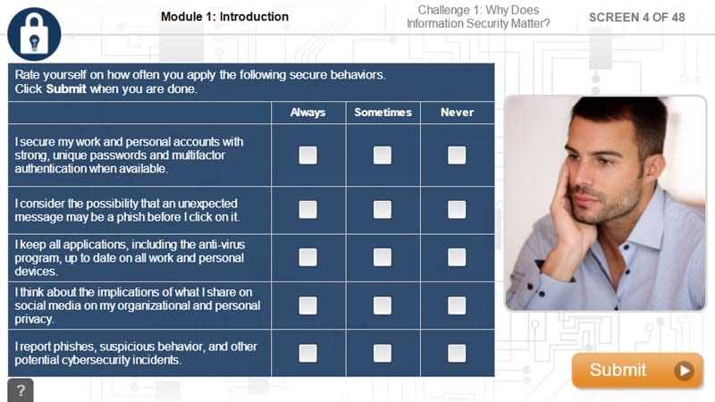 cyber awareness challenge answers