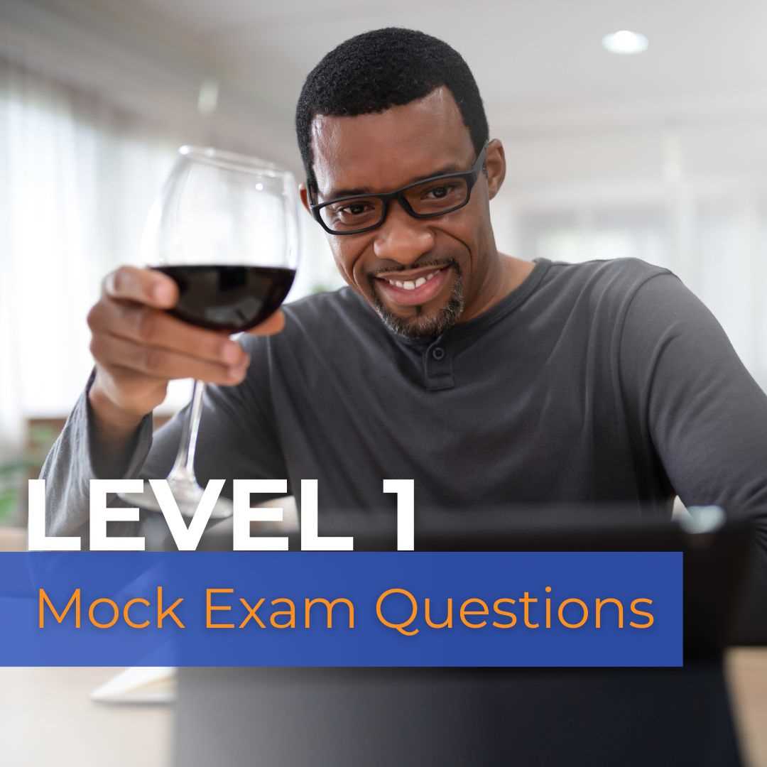 wset level 2 practice exam questions