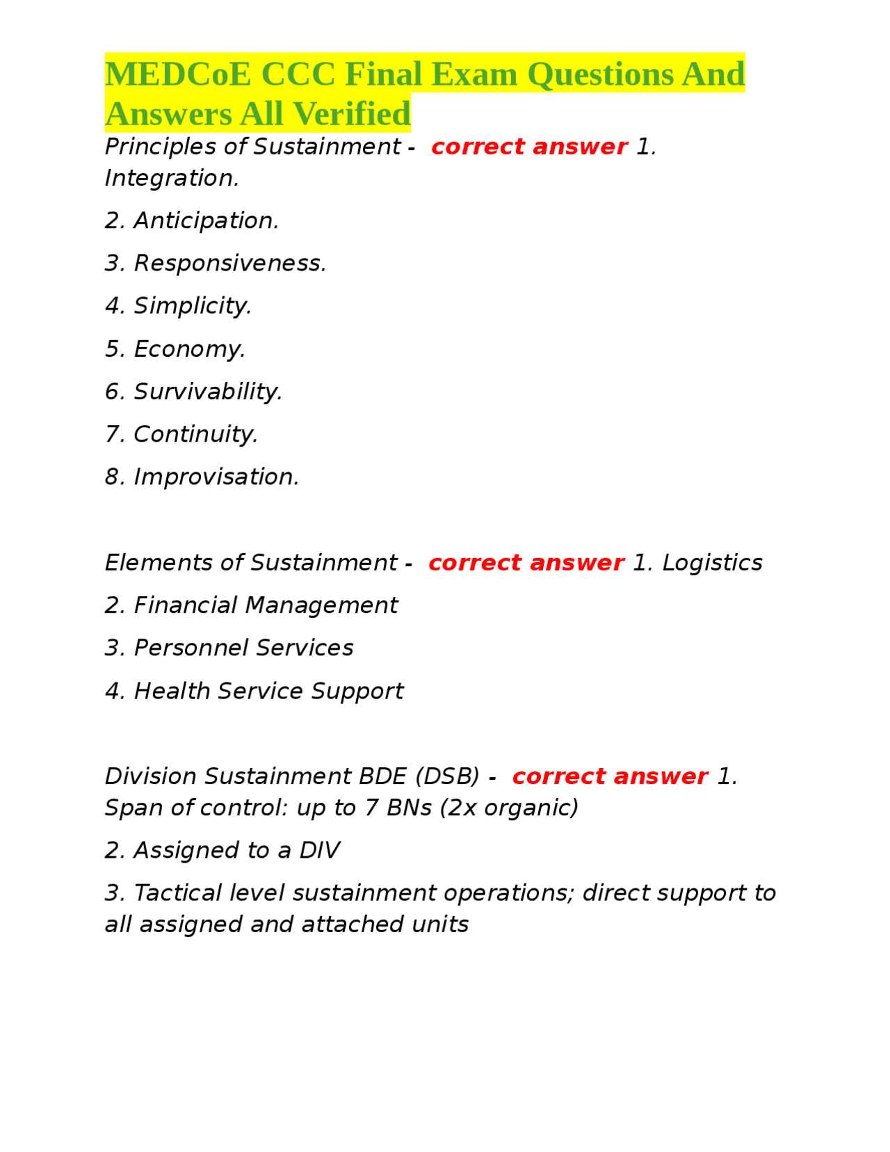 principles of management final exam questions and answers