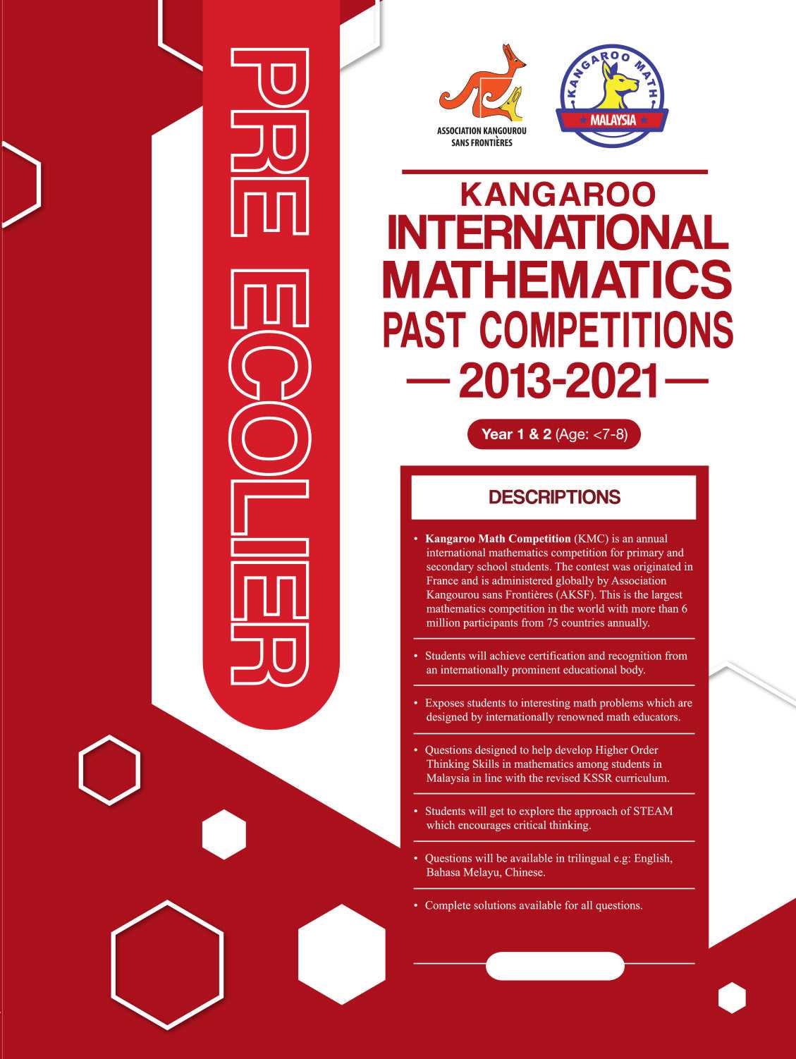 kangaroo math contest past papers