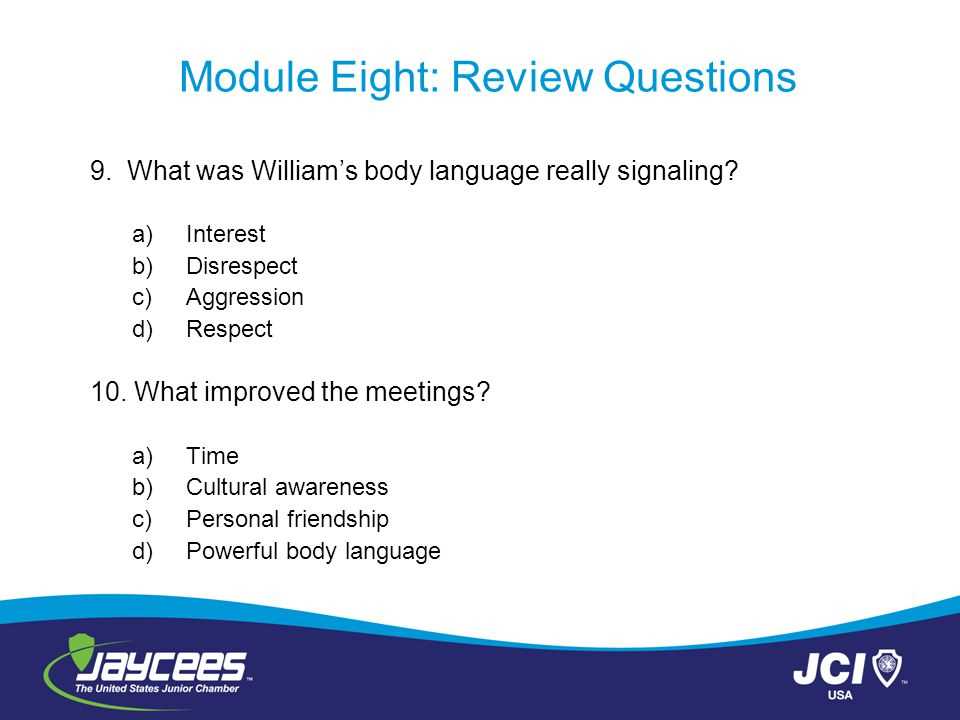 foolproof answers module 8