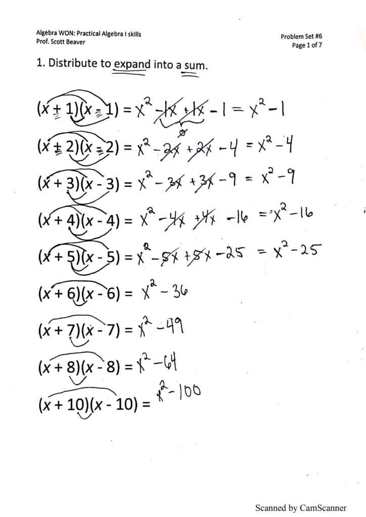 algebra 1 module 2 answers