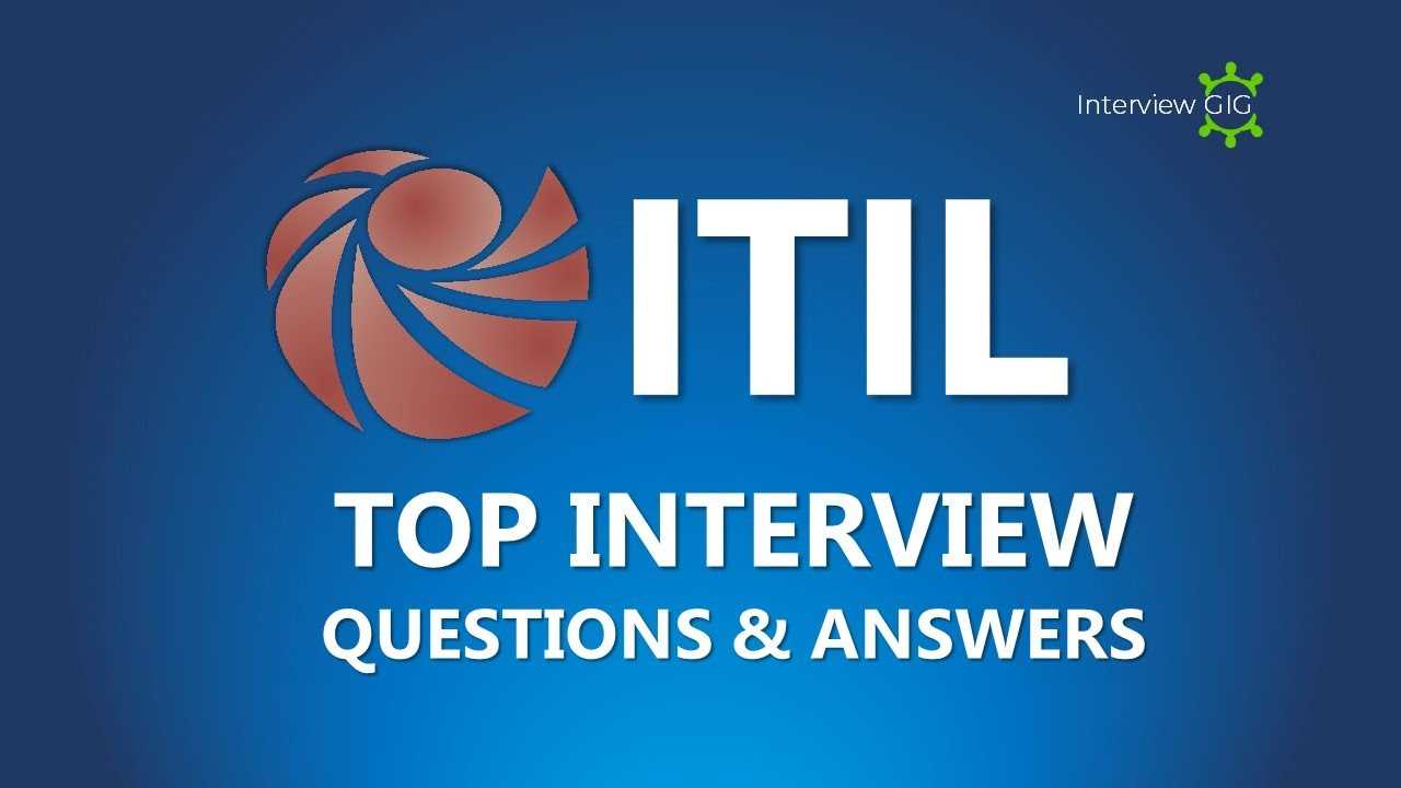 itil v3 foundation exam questions with answers