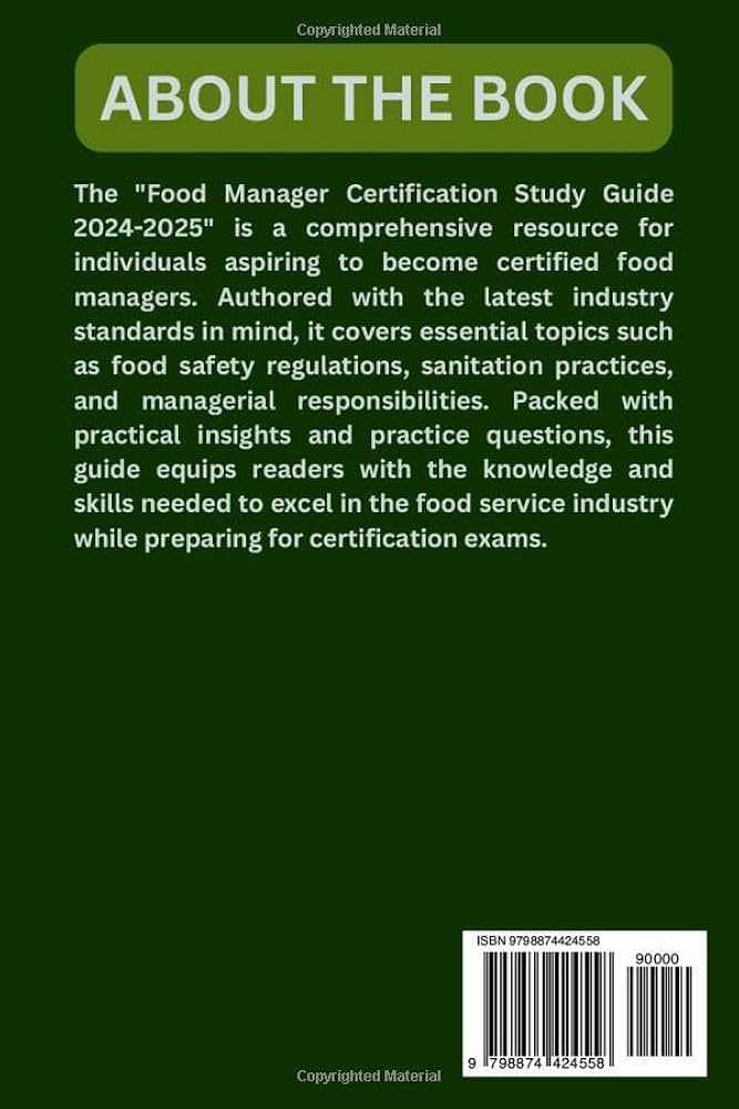 servsafe practice test answer key 2025