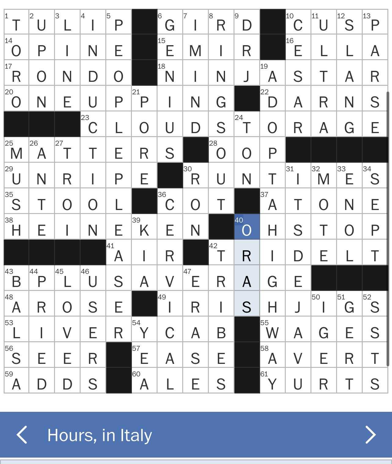 washington post sunday crossword answers