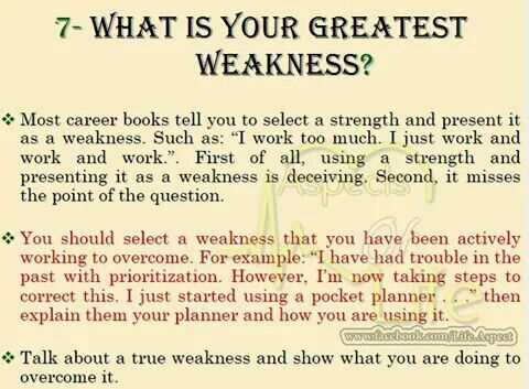 what is your greatest strength interview answer