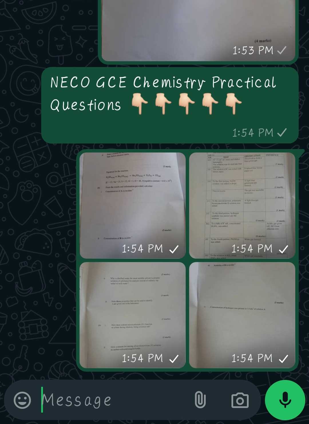 neco exam answer