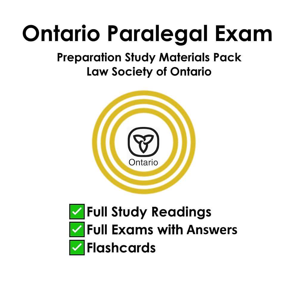 paralegal exam sample questions