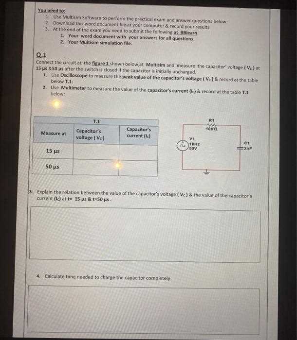 word 1a and 1b simulation exam answers