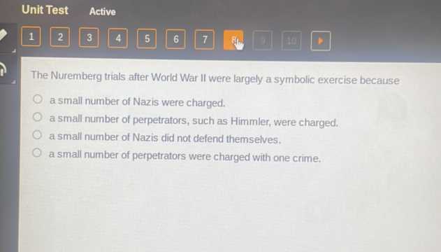 world war 2 exam answers