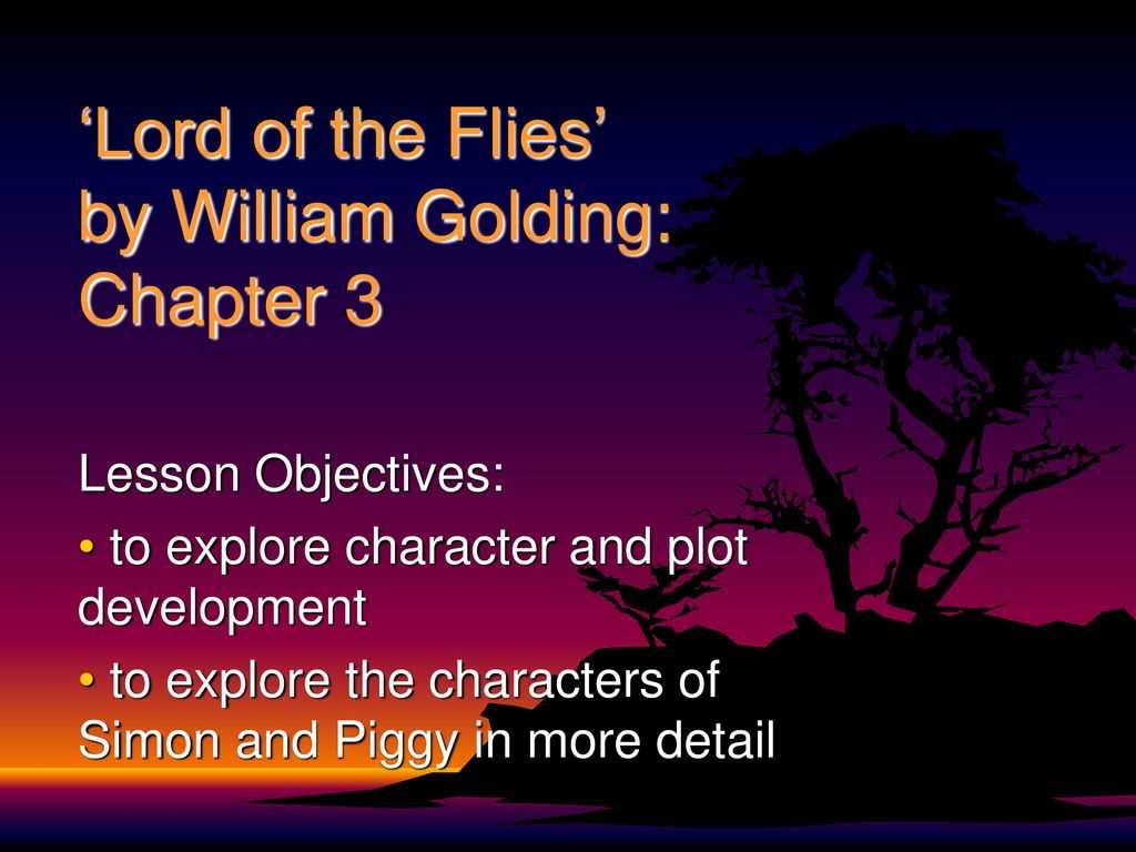 lord of the flies chapter 3 answers