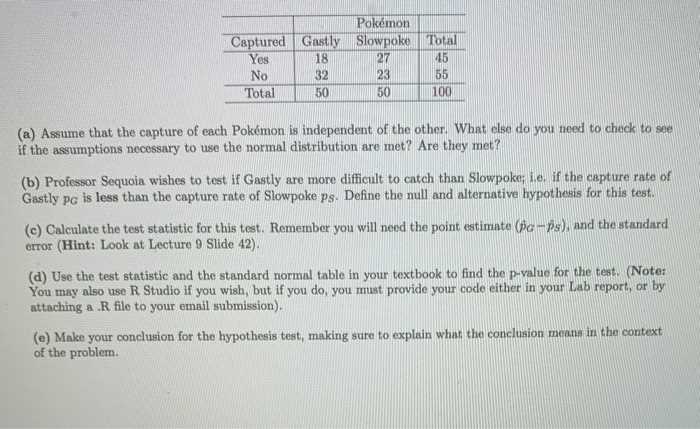 pokemon professor exam answers