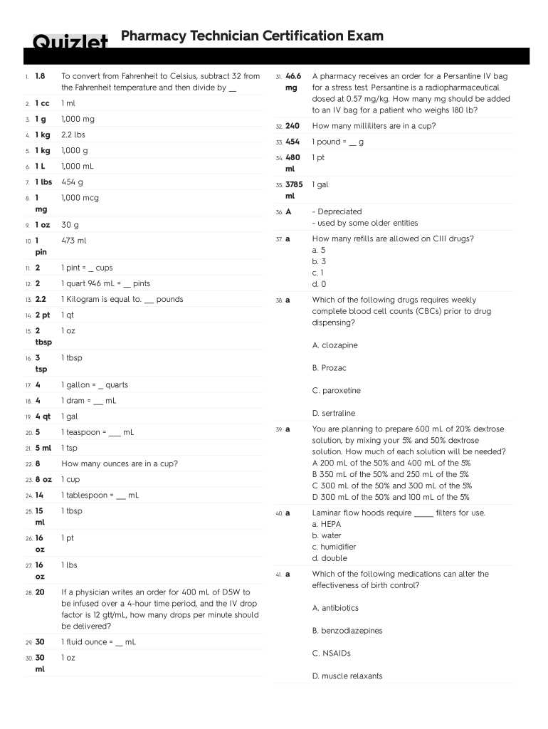 free ptcb practice exam