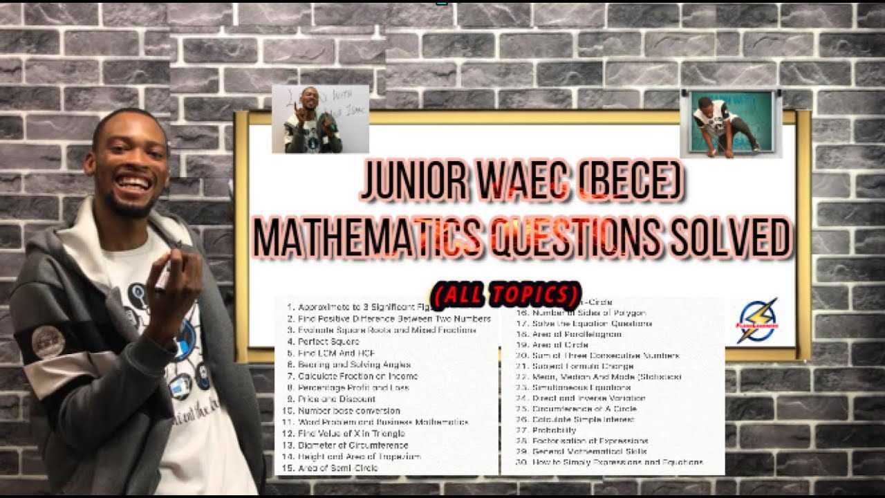 jss 3 exam questions and answers mathematics 2025