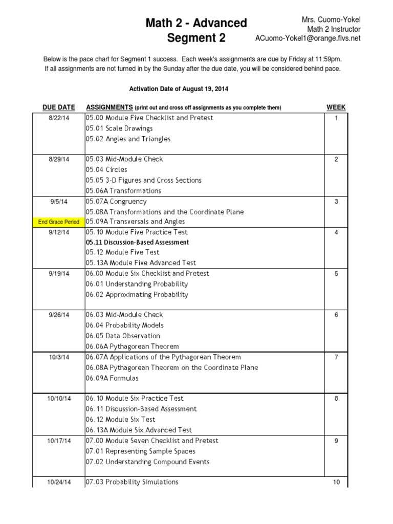 flvs geometry segment 2 exam answer key