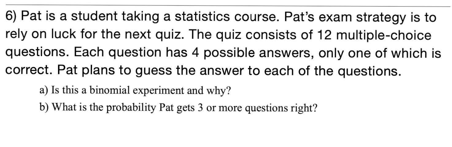 pat test exam questions and answers