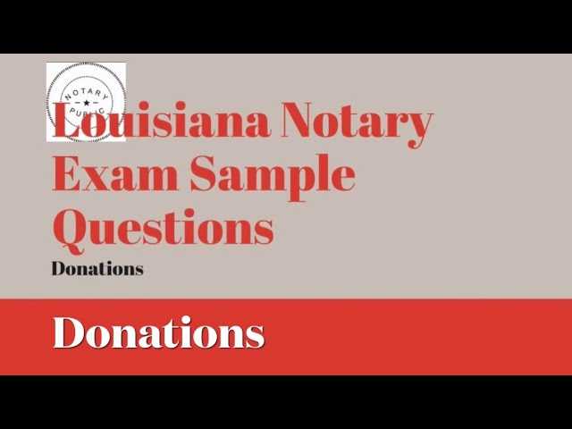 louisiana notary exam