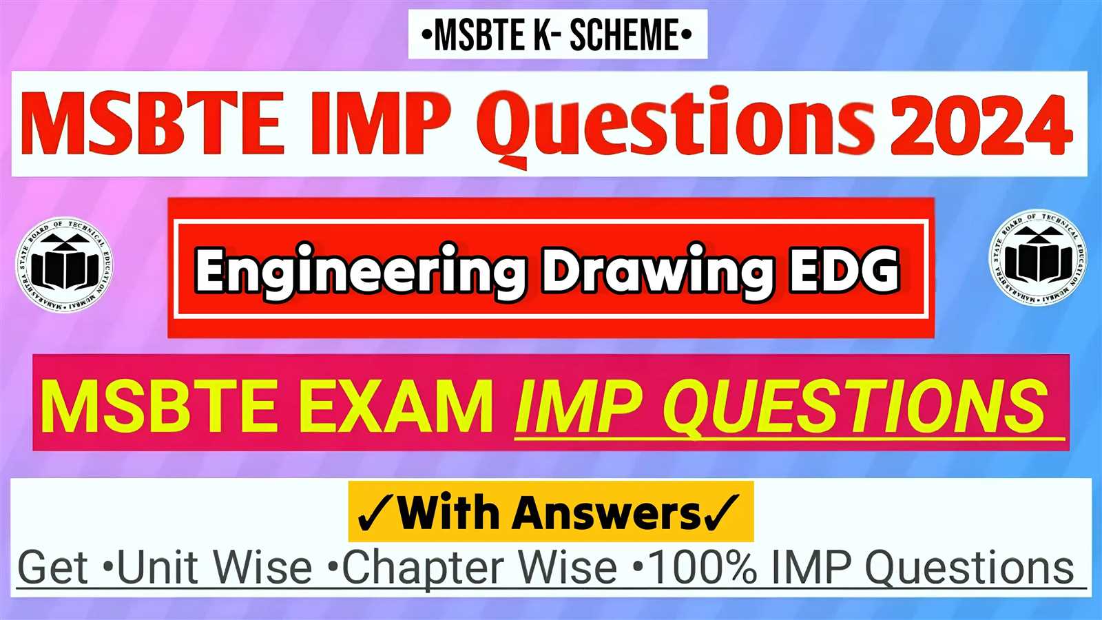 technical drawing exam questions and answers