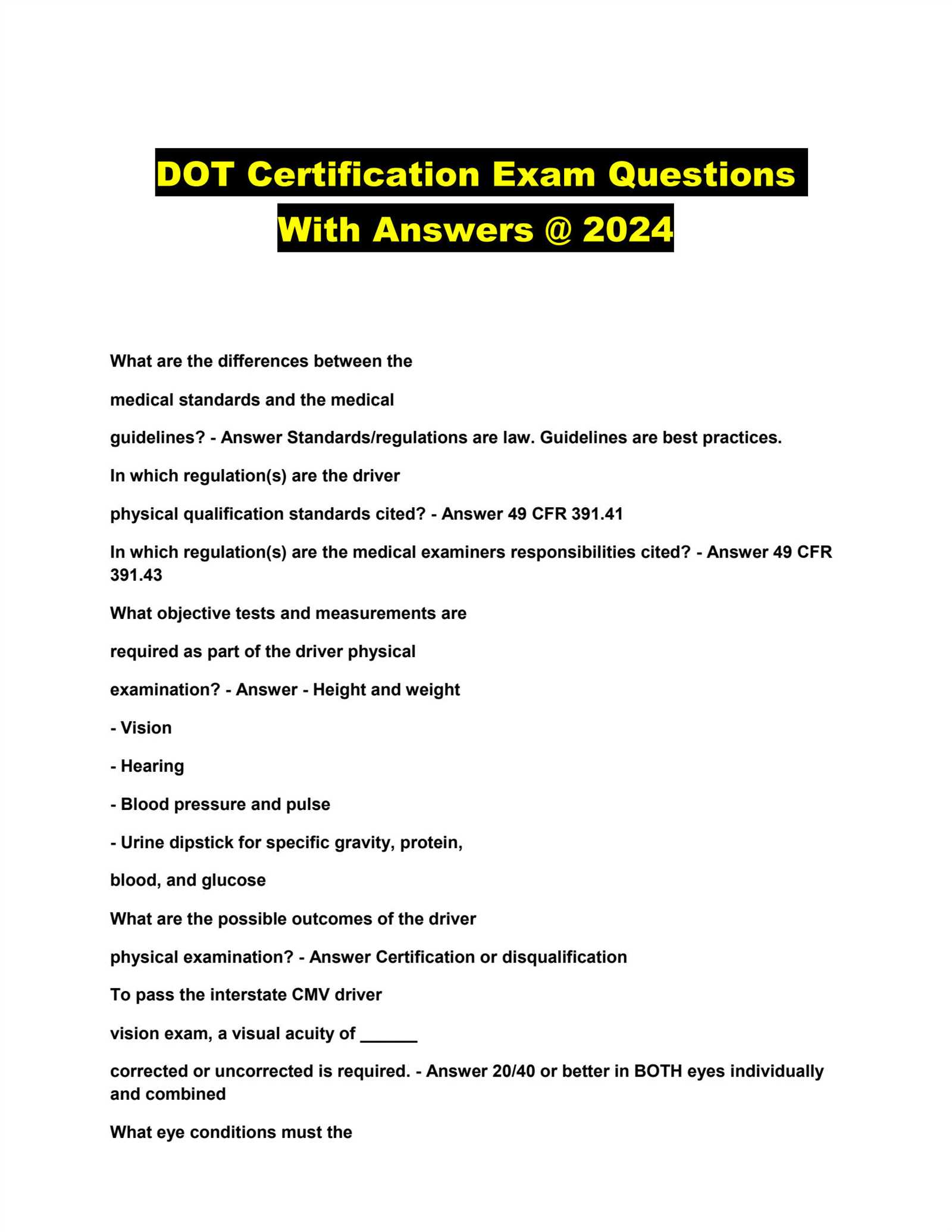 pdga certified officials exam answers