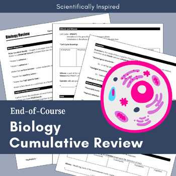 biology end of course exam practice answers