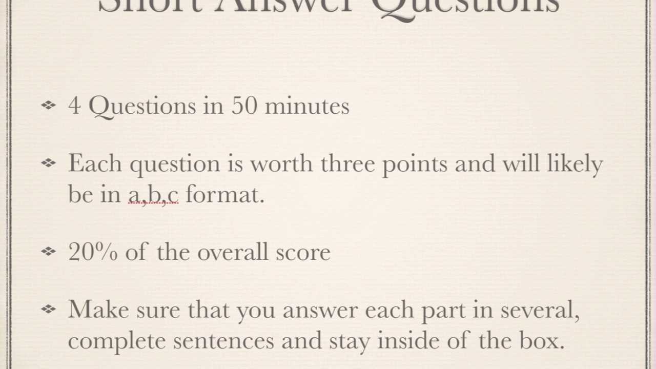 apush practice exam answer key