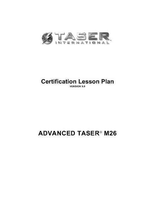 taser 7 final exam answers