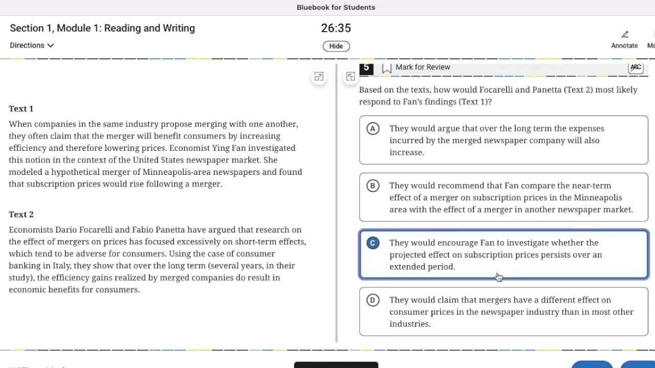 college board sat practice test 7 answers