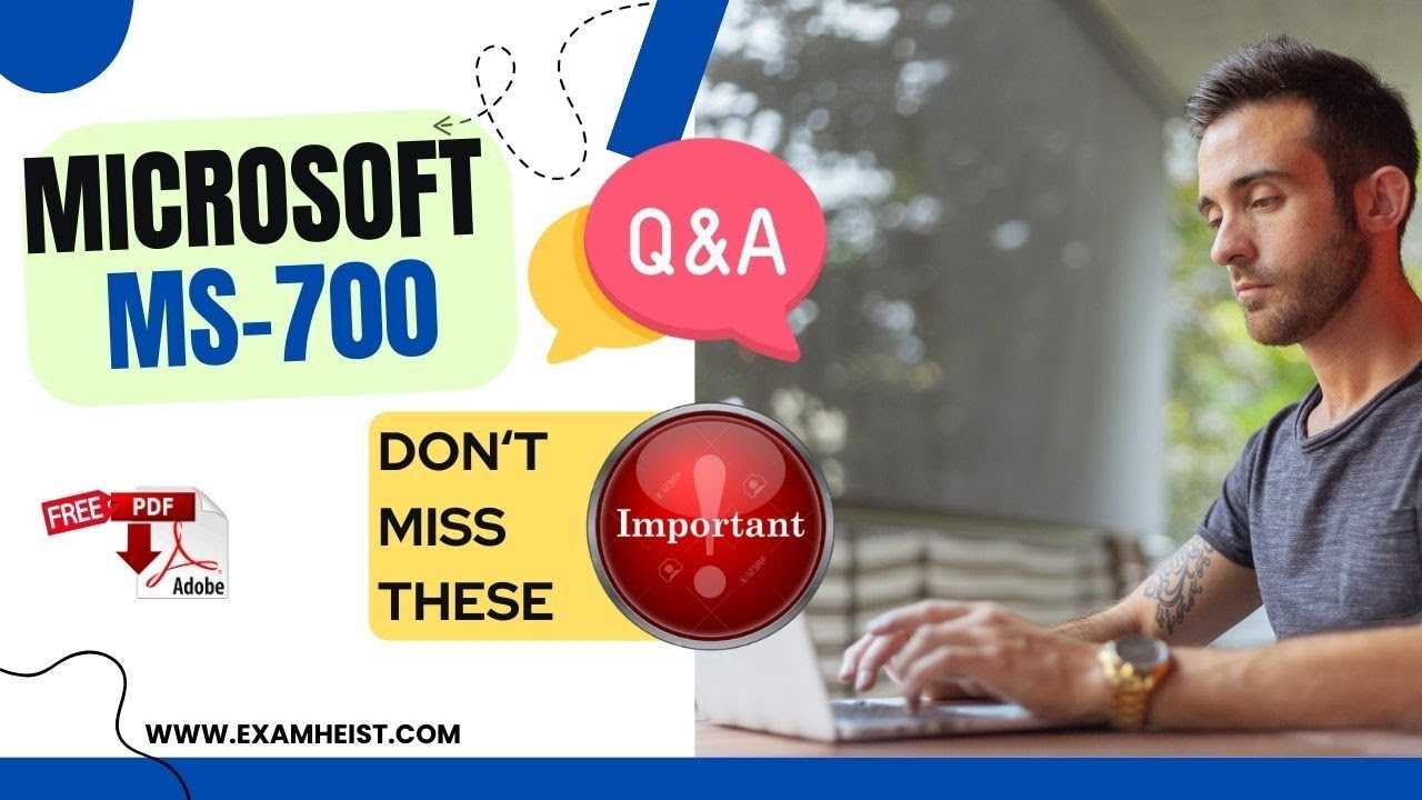 ms 700 exam questions and answers
