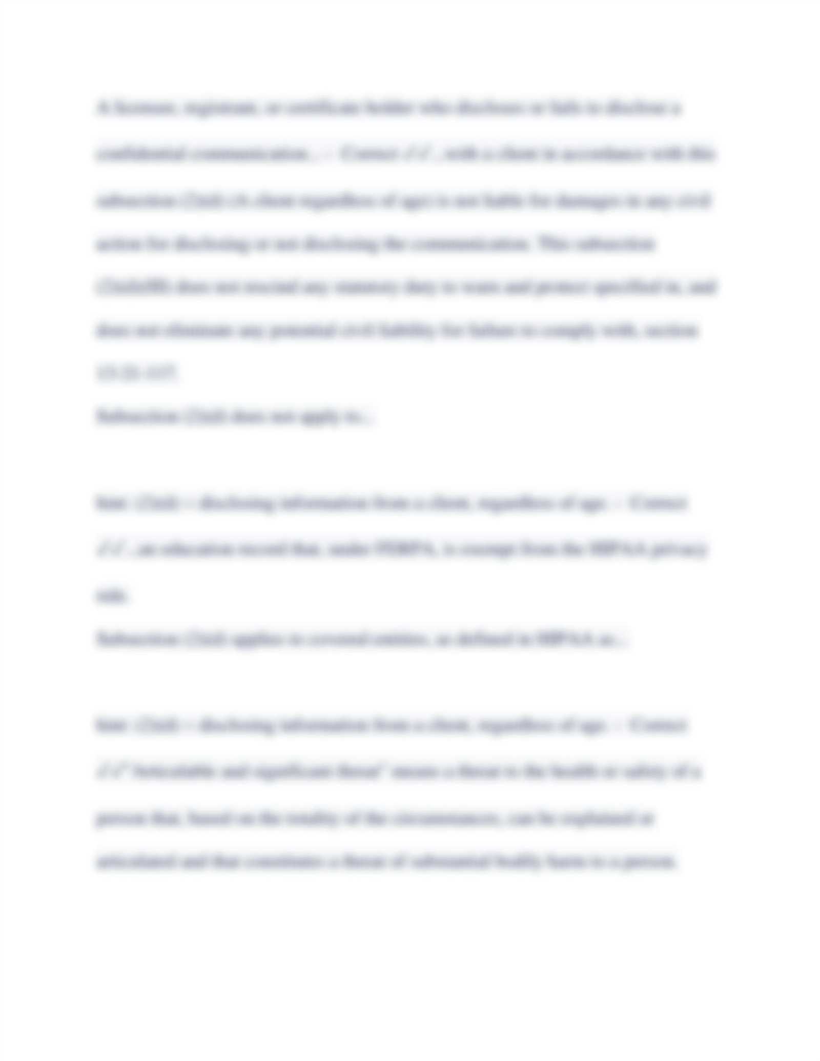 colorado mental health jurisprudence exam answers