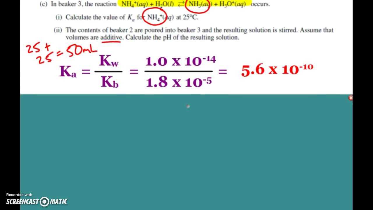 1994 ap chemistry free response answers
