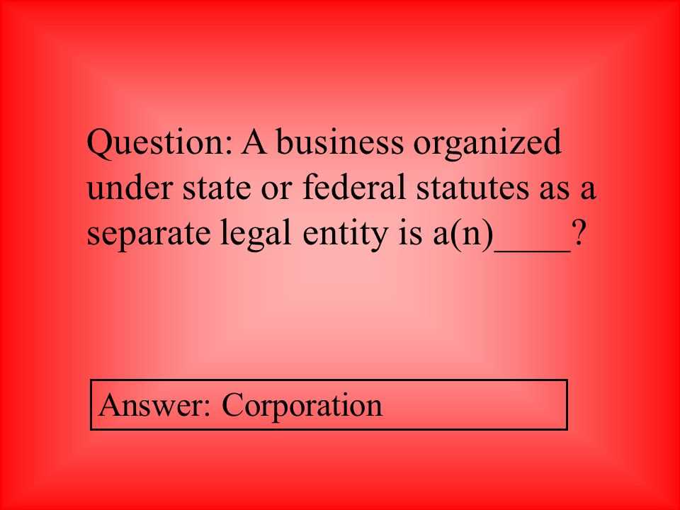 business law chapter 1 test answers