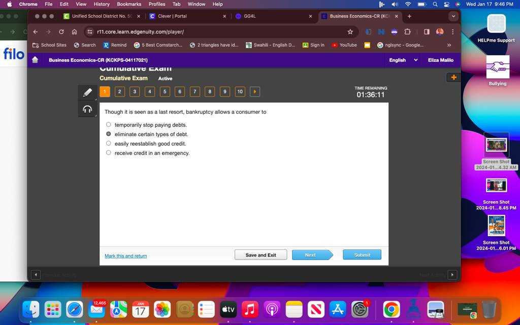 edgenuity english 12 cumulative exam answers
